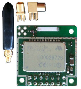 BlueSerial OEM Modul UART mit Keramikantenne und optionalen Antennen