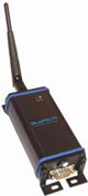 BlueIP65 Bluetooth RS232 Adapter im stabilen Alugehäuse mit externer Antenne