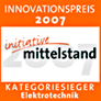 Blueserial Adapter ausgezeichnet in der Kategorie Elektrotechnik und Automatisierung als Innovation des Jahres 2007 